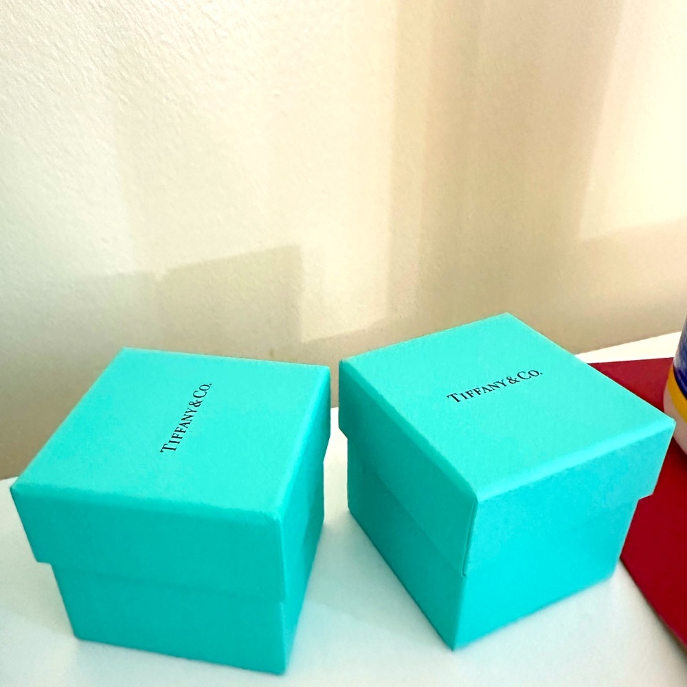 Tiffany & Co Empty Packaging Ring Boxes
